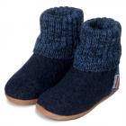 GIESSWEIN | Chaussons pour enfants avec chaussettes bleu2