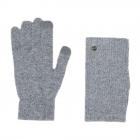 FASHION | Ensemble de gants tricot�s pour femmes avec manches en lurex �tincelant gris