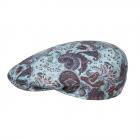 ALFONSO D'ESTE | Casquette plate color�e 100% lin gris