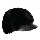 FASHION | Chapeau ballon avec visi�re pour femmes noir