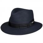 STETSON | Chapeau de paille Traveller en toyo raphia pour hommes bleu