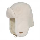 BARTS | Bonnet bomber en fausse fourrure pour femme blanc laine