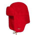 BARTS | Bonnet bomber en fausse fourrure pour femme rouge
