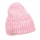SEEBERGER | Bonnet femme en maille ajour�e � large revers 