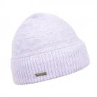 SEEBERGER | Bonnet tricot� pour femmes avec design jacquard et revers viola
