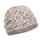 SEEBERGER | Chapeaux en laine vierge pour femmes inspir�s du look l�opard marron clair