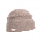 SEEBERGER | Walk Toque pour femmes avec d�tails brillants marron clair