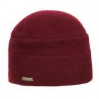SEEBERGER | Walk Toque pour femmes avec d�tails brillants rouge fonc�