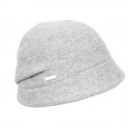 SEEBERGER | Chapeau de marche cloches pour femmes gris clair