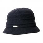 SEEBERGER | Chapeau femme Cloche en forme de cloche bleu