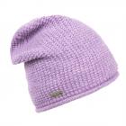 SEEBERGER | Bonnet femme Headsock avec design en tricot fin viola