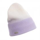 SEEBERGER | Bonnet en cachemire pour femme avec revers color� viola