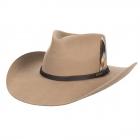 STETSON | Chapeau western imperm�able en laine et cachemire camel