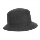 MAYSER | Chapeau d'hiver pour femmes Cloche 100% laine anthracite