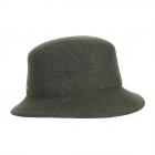MAYSER | Chapeau d'hiver pour femmes Cloche 100% laine vert loden