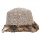 MAYSER | Chapeau en tissu Bucket pour femmes beige