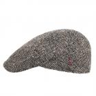 ALFONSO D'ESTE | Flatcap 6 pi�ces casquette plate en laine d'alpaga marron