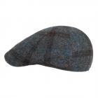 HUTTER | casquette plate en laine vierge pour homme, 6 pi�ces gris