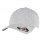 FLEXFIT | casquette � visi�re 6 pi�ces Heatherlight Melange sans fermeture argent