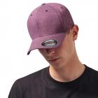 FLEXFIT | casquette de baseball m�lang�e � visi�re rouge fonc�