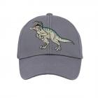 MAXIMO | casquette gar�on pour les petits fans de dino gris fonc�