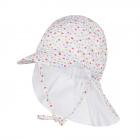 STERNTALER | casquette fille protection cou et bandeau protection UV 50 rouge