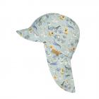 STERNTALER | casquette enfant avec protection pour la nuque vert