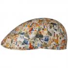STETSON | Casquette plate styl�e 6 pi�ces design �t� 100% coton original