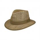 STETSON | Chapeau tress� Traveller en jonc de mer nature