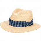 STETSON | Chapeau de soleil �l�gant pour hommes Traveller en palme de raphia nature