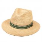 STETSON | Chapeau de soleil estival pour hommes en v�ritable palmier raphia nature