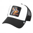 GOORIN | Motif : casquette BEWARE TRUCKER CAP blanc laine