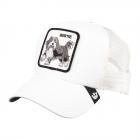 GOORIN | Motif : casquette BESTIE TRUCKER CAP blanc laine