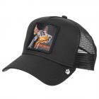 GOORIN | Motif : BEWARE DOBERMAN Truckercap Casquette � visi�re Basecap noir