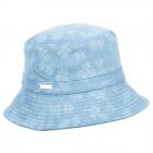 SEEBERGER | Chapeau de p�cheur en jean pour femme avec motif floral jeans