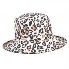 SEEBEREGER | Cloche femme avec imprim� l�opard Hydrofuge camel
