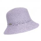 SEEBERGER | Chapeau d'�t� a�r� pour femmes Paper Crochet viola