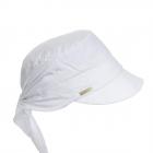 SEEBERGER | Bonnet en tissu Chambray pour femme blanc