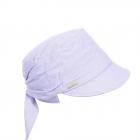 SEEBERGER | Bonnet en tissu Chambray pour femme lilas