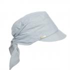 SEEBERGER | Bonnet en tissu Chambray pour femme vert fonc�