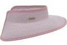 SEEBERGER | Visi�re d'�t� pour femmes en papier tress� mixte lilas