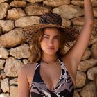 BARTS | Cozie Chapeau de paille Fedora l�ger pour femme marron clair
