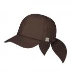 BARTS | Wupper casquette femme avec noeud brun fonc�