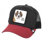GOORIN | Motif : THE TOP DOG Truckercap Casquette � visi�re noir