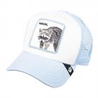 GOORIN KIDS | Motif : RASCAL RACCOON MINI Casquette de camionneur pour enfants bleu clair