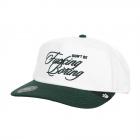 GOORIN | Motif : DONNT BE FUCKING BORING Casquette de camionneur Basecap blanc laine