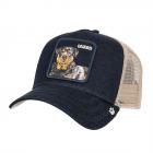 GOORIN | Motif : DENIM GUARD Casquette de camionneur � visi�re bleu