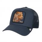 GOORIN | Motif : BEAR TRUCKER Casquette de camionneur � visi�re bleu fonc�