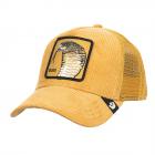 GOORIN | Motif : CORDUROY BOSS Trucker cap marron clair