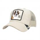 GOORIN | Motif : CORDUROY TOP DOG Casquette de camionneur � visi�re beige